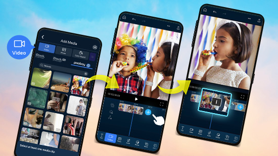 Videos zusammenfügen auf iPhone & Android