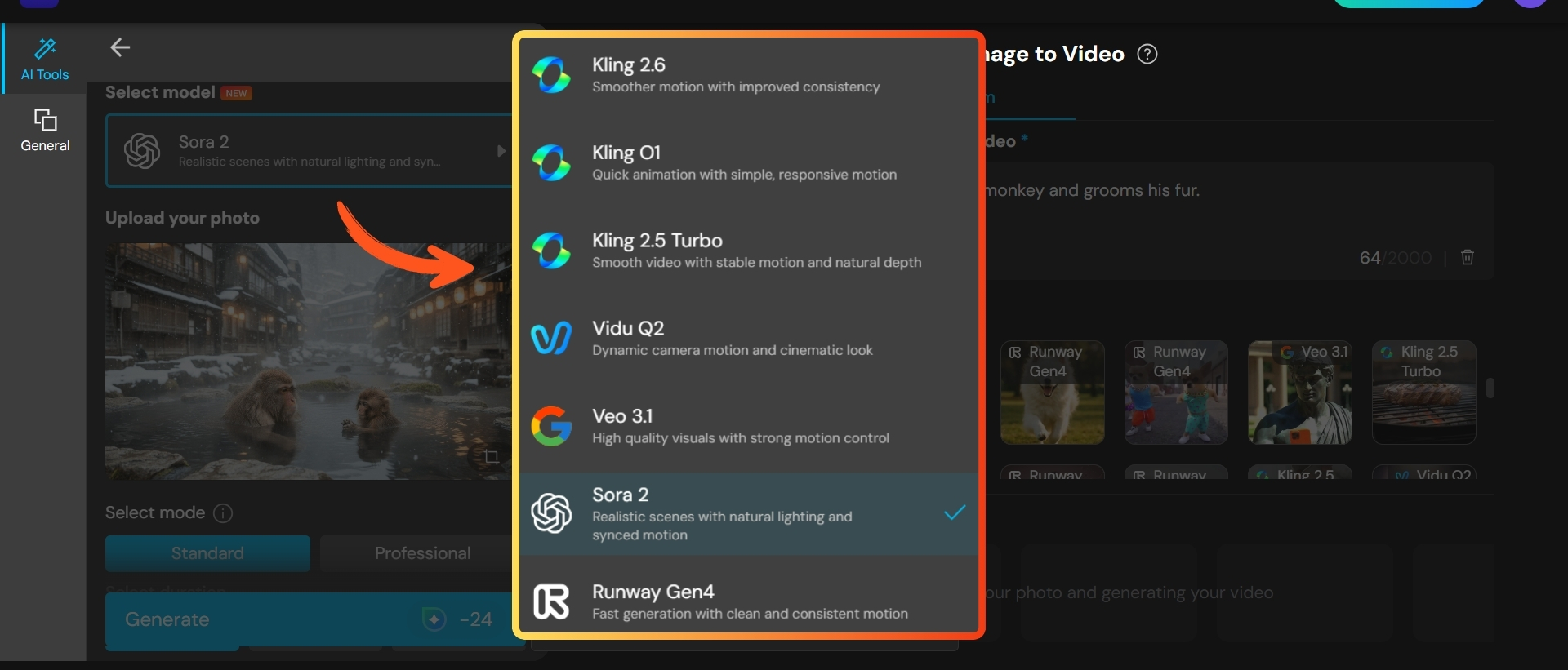 Image to Video With Sora 2 on MyEdit