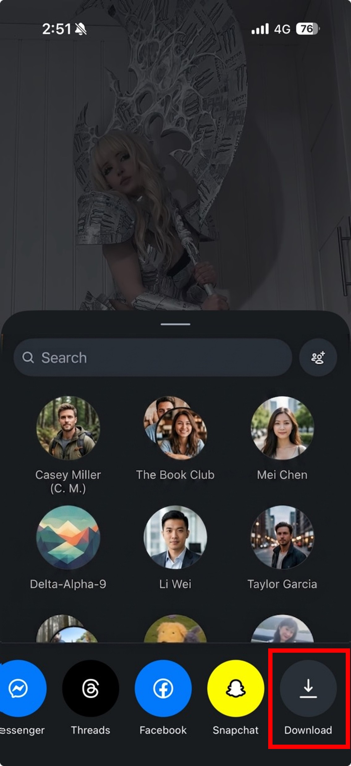 Download Other People's Reels by Tapping Instagram Share Icon
