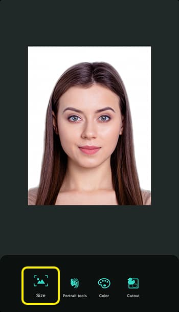 Resizing ID Photos to Meet Passport Photo Regulations in 포토디렉터. 포토디렉터 provides a convenient resizing feature for ID photos. By clicking on the 'Resize' option, you can easily adjust the photo size according to the passport photo regulations of your country. This ensures that your ID photo meets the specific requirements set by the authorities. 포토디렉터 empowers users to adhere to the necessary guidelines and create ID photos that comply with official regulations, facilitating a smooth application process.