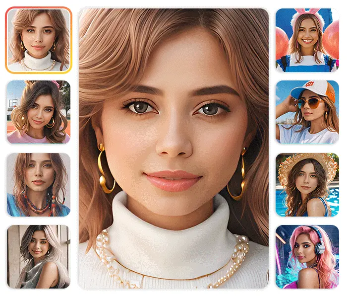 Genera avatares IA personalizados