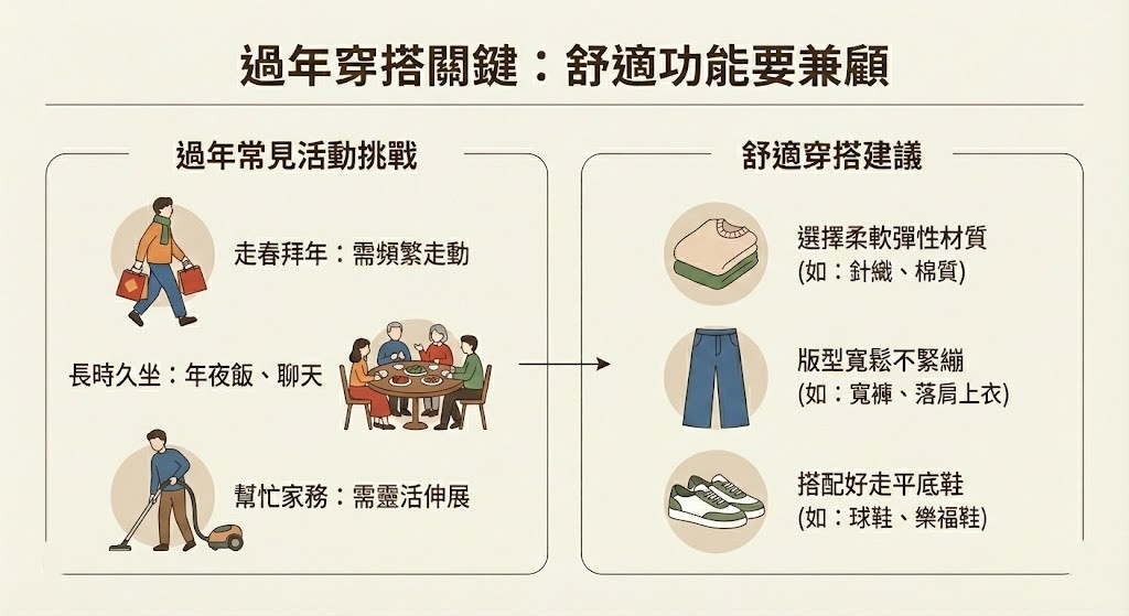 舒適功能要兼顧