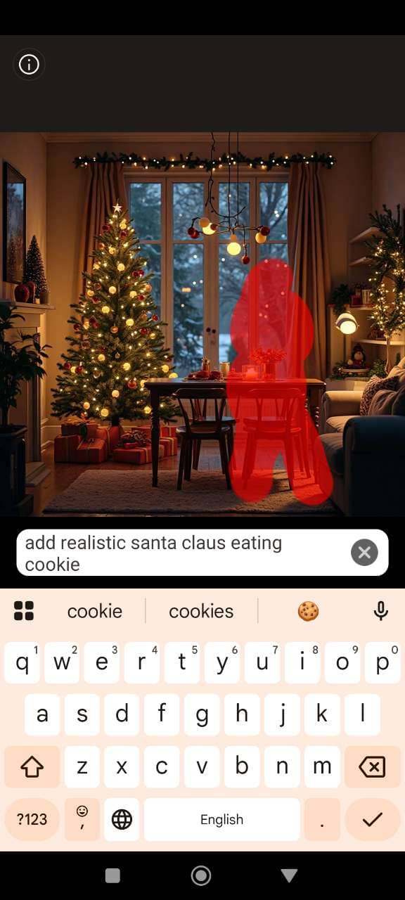 Place Santa in Your Living Room with AI Replace
