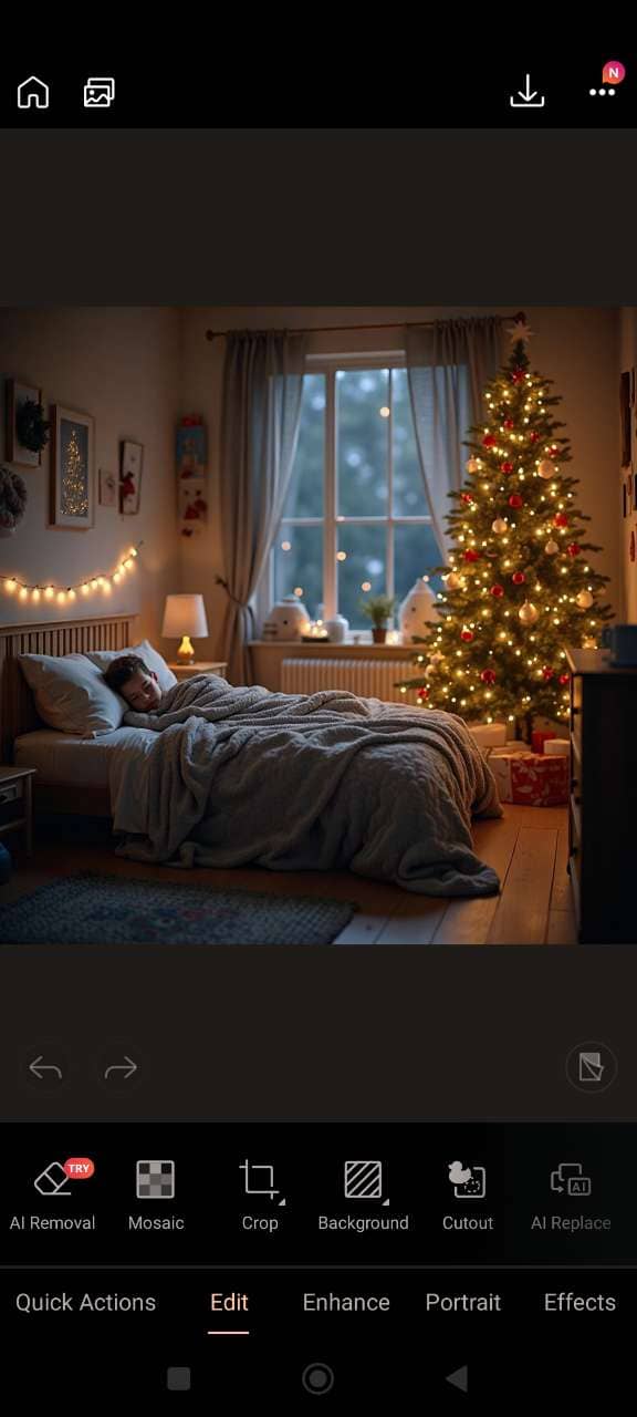 Insert Santa into Your Photo with Cutout