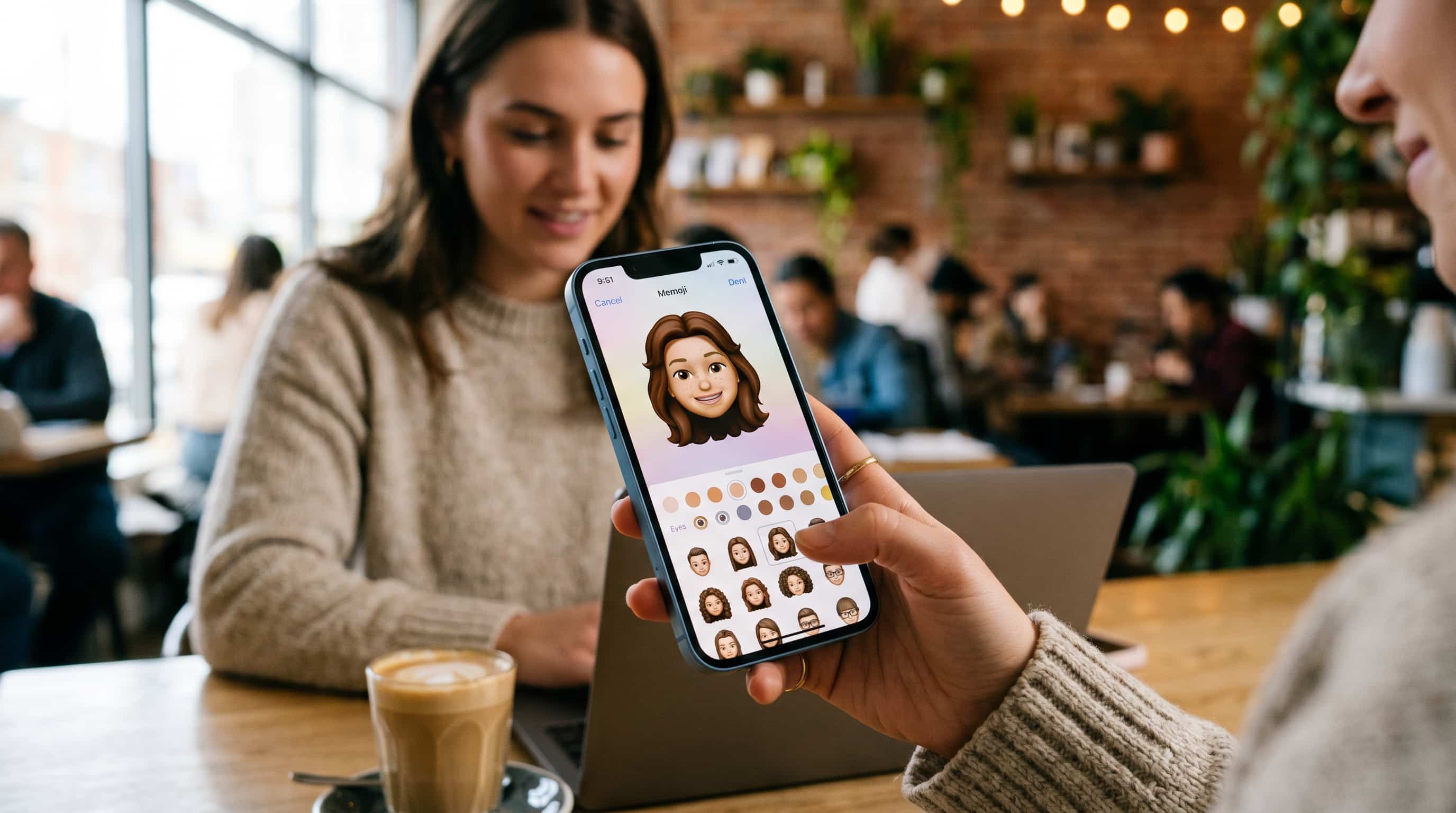 Crear emoji personalizado con Genmoji en iPhone