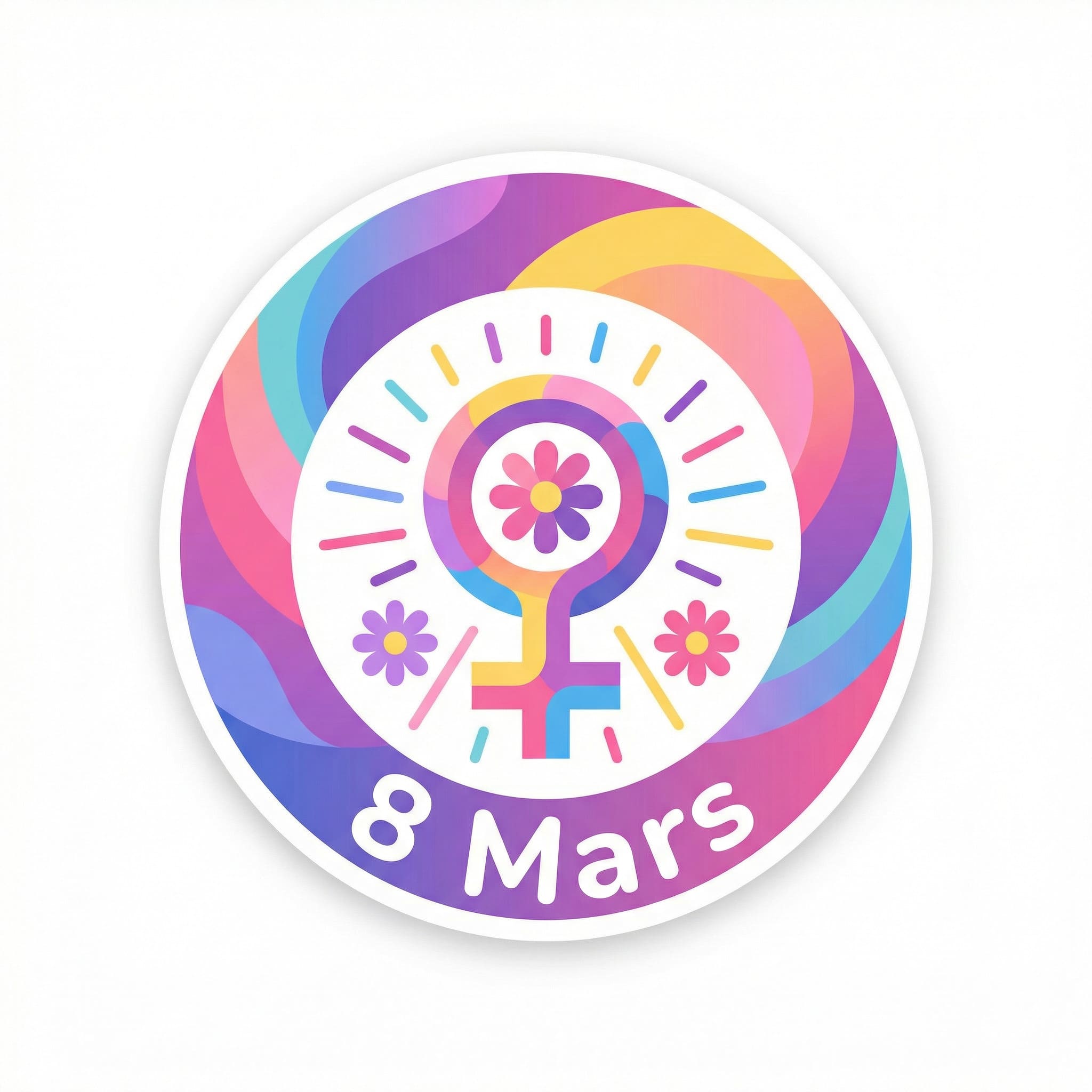 Badge digital pour réseaux sociaux