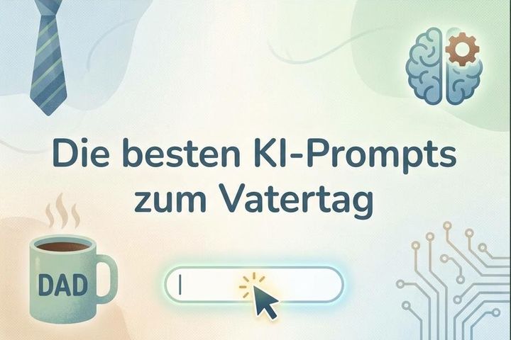 Die besten Prompts für KI-Bilder zum Vatertag (zum Kopieren)