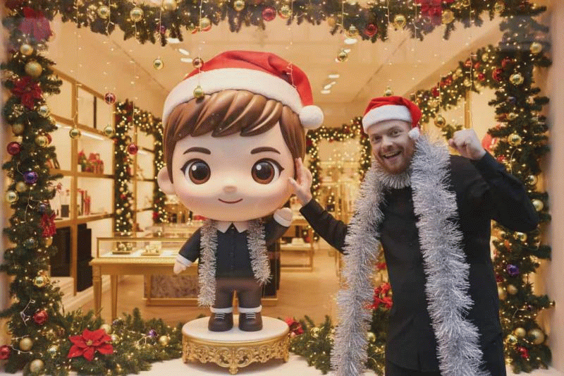 PhotoDirector App - Weihnachtsbilder für Whatsapp erstellen 