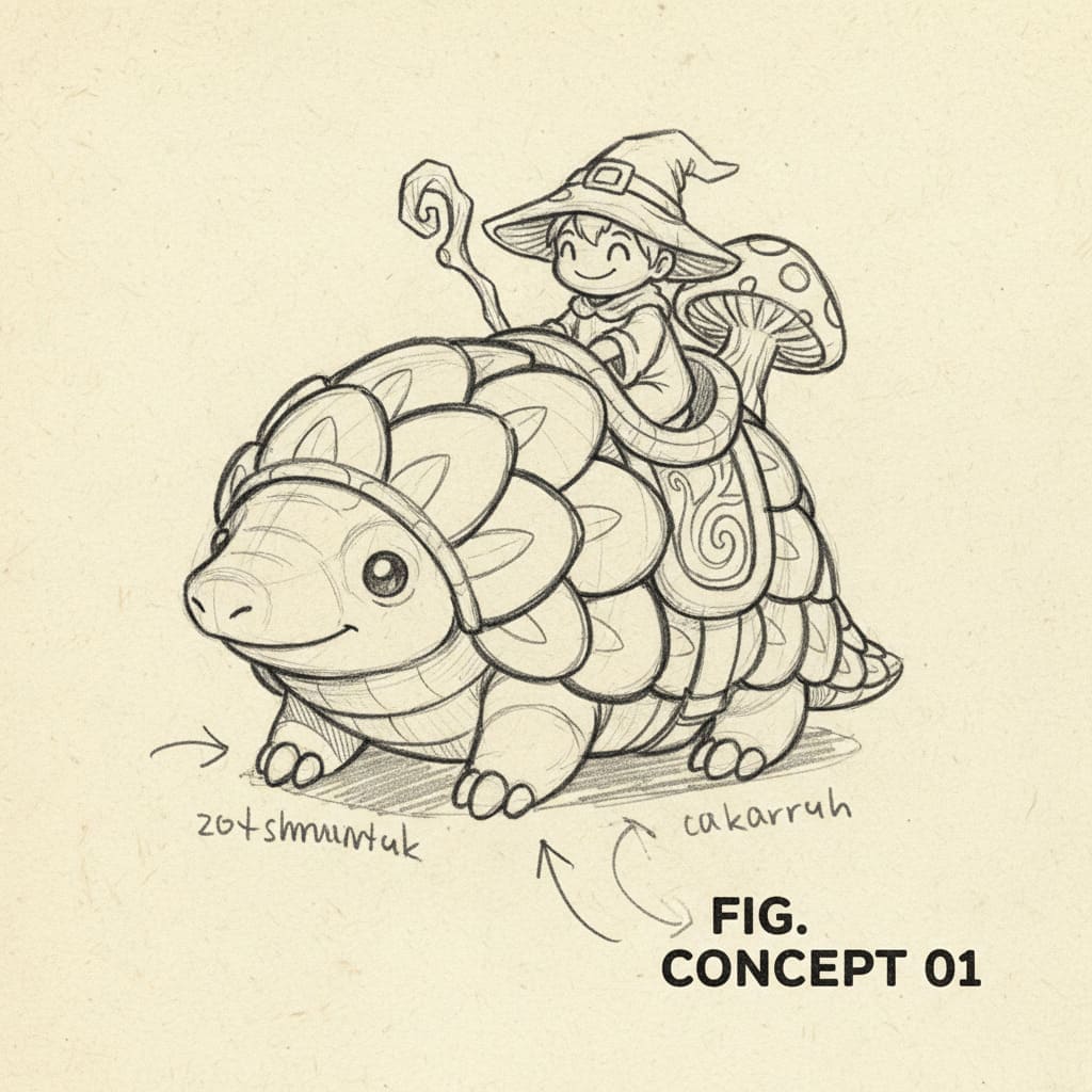 Simple character sketch