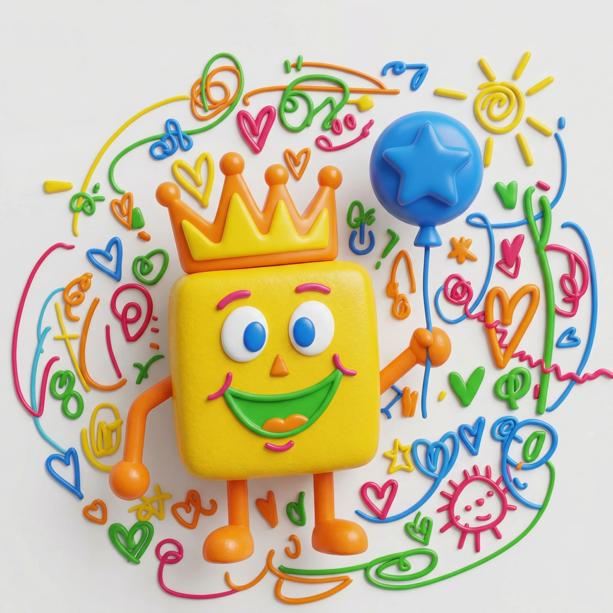 3D model generated from doodle sketch