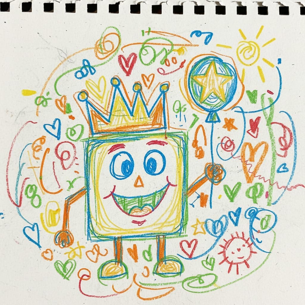 Original doodle sketch