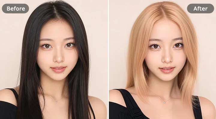 AI ヘアスタイル診断｜【無料】似合う髪型シミュレーションサイト