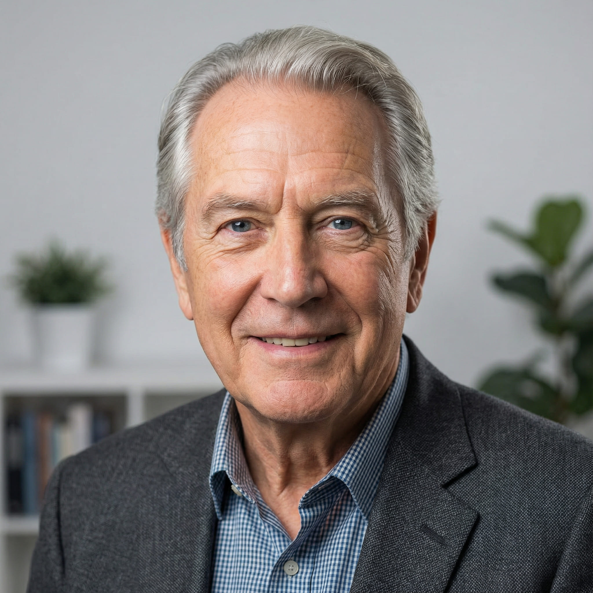 AI-generated headshot of lecturer