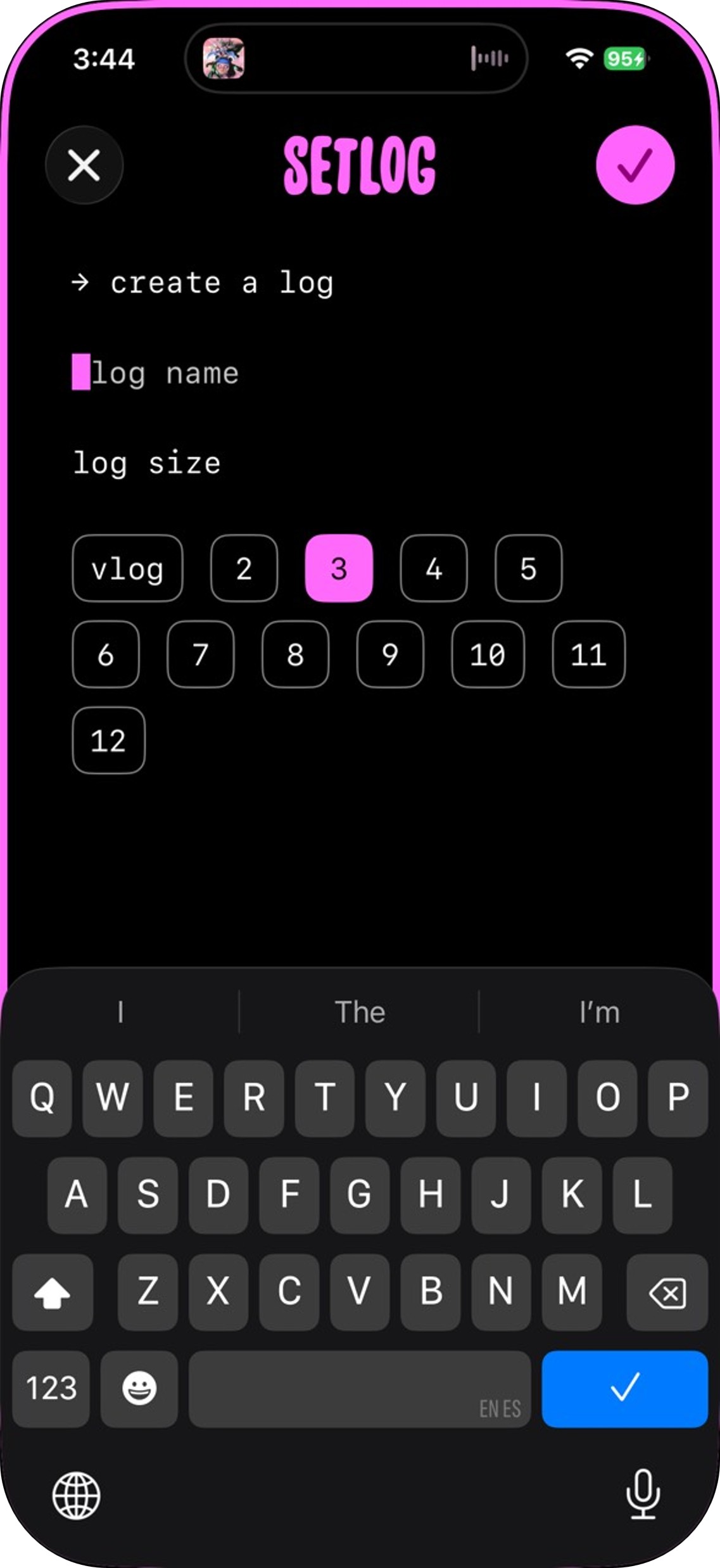 How to use Setlog