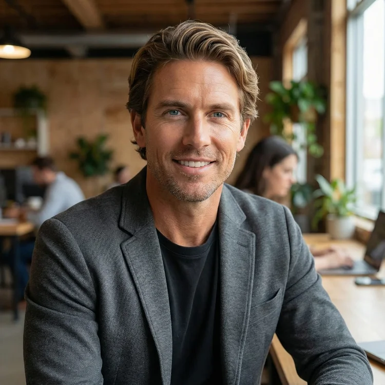 Startup Founder Casual Co-Working