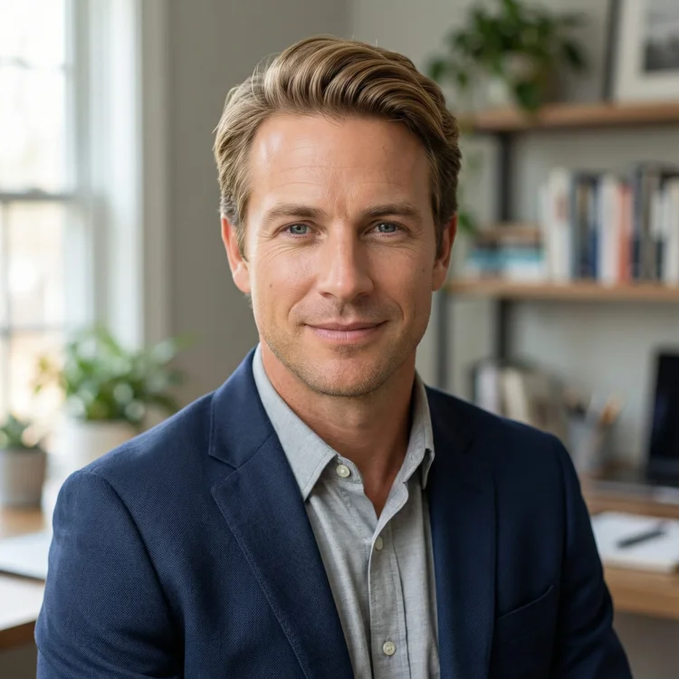 Freelancer Home Office Portrait