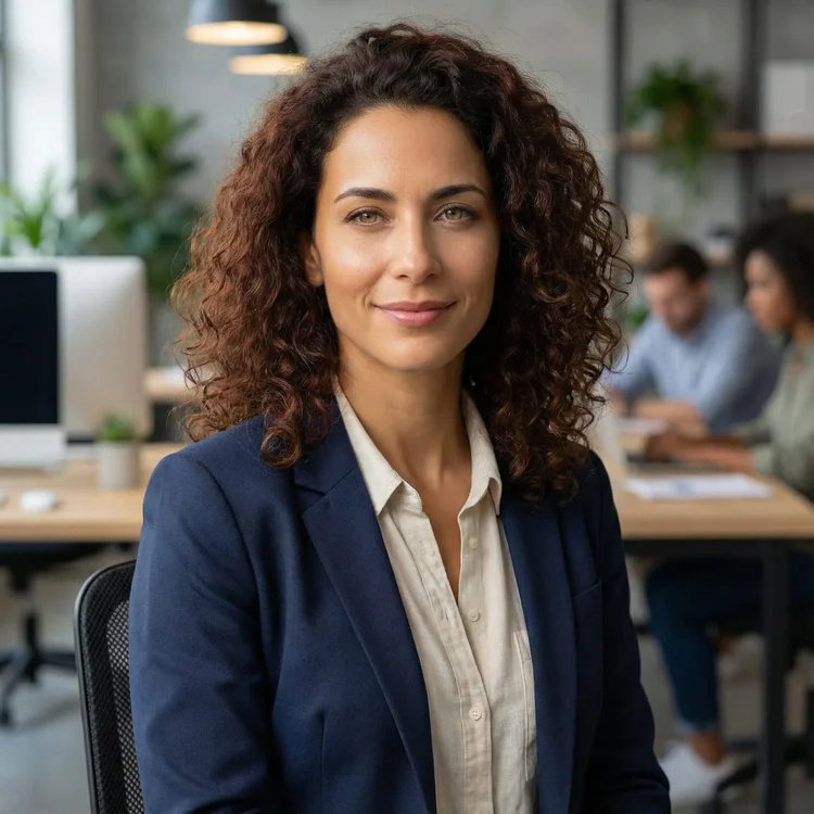 Tech CEO Modern Co-Working Portrait