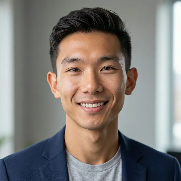 Tech Employee Friendly Expression