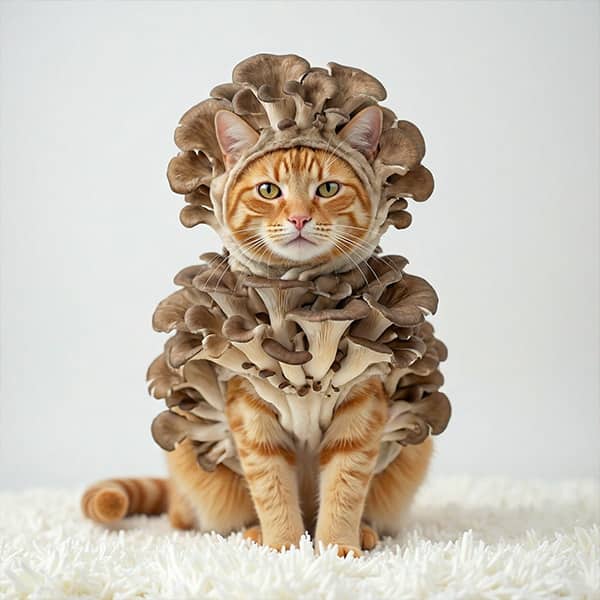 キノコ猫サンプル