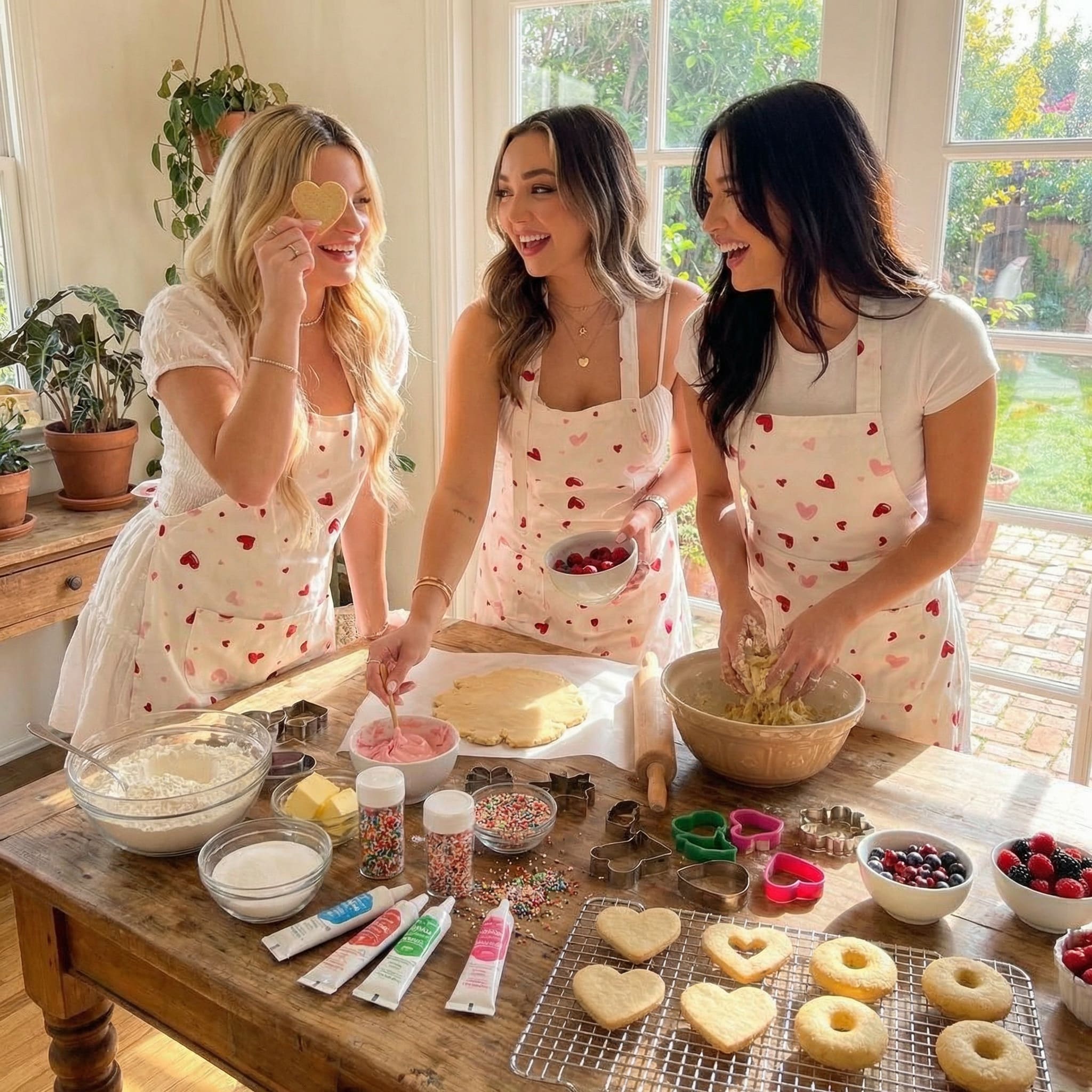 Galentine's Day Photo Ideas: Home DIY & AI Creations