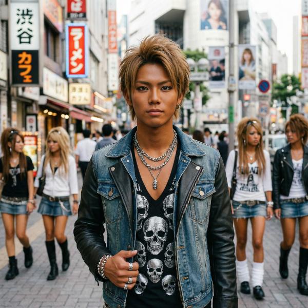 AIギャル加工された男性の画像