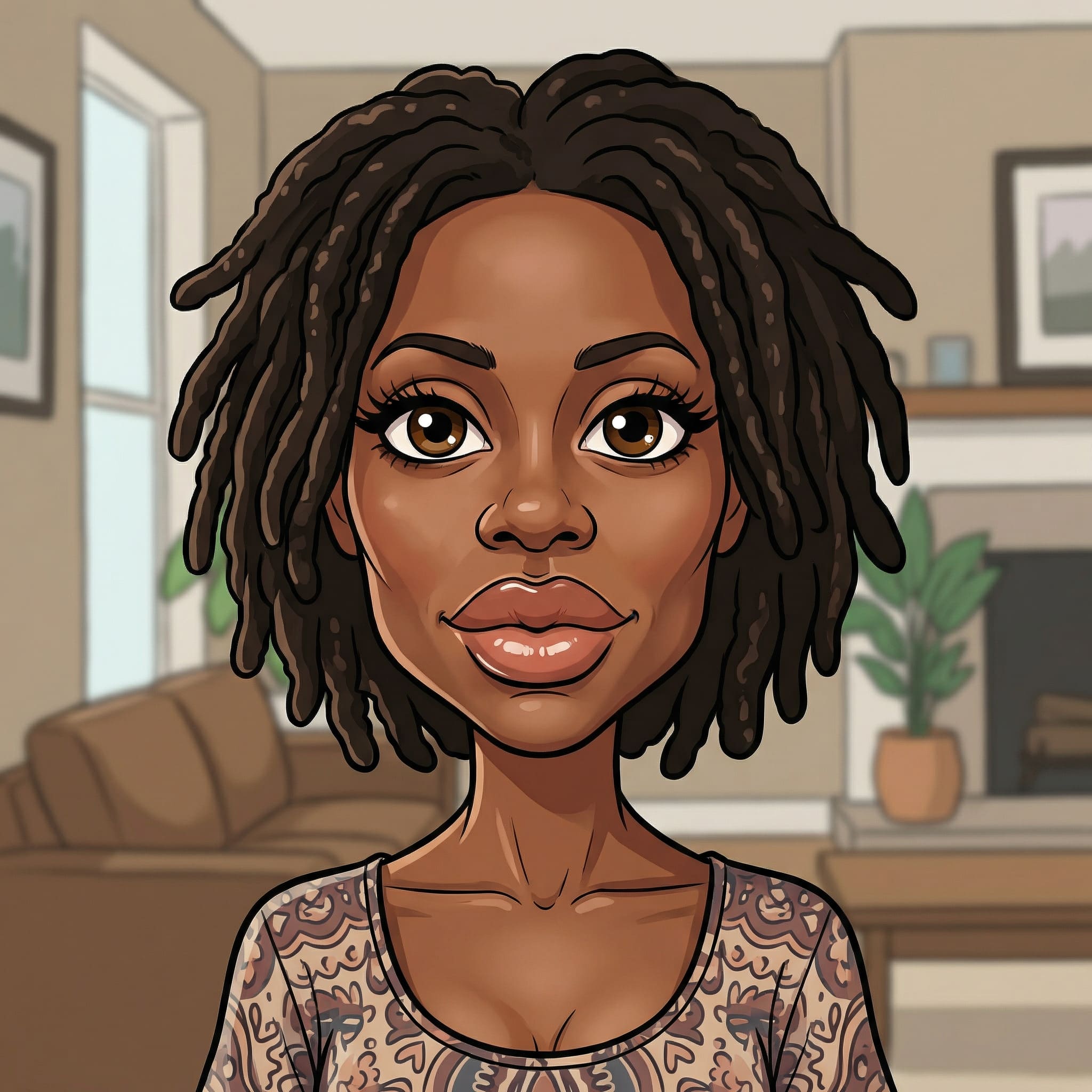 Generated AI Portrait After