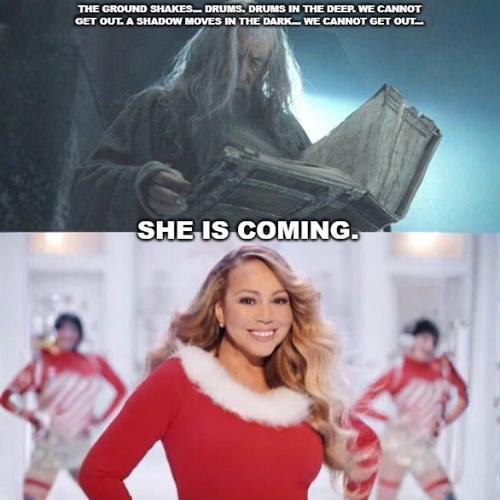 Mèmes & GIFs de Noël les plus drôles 2025 : Mariah Carey arrive