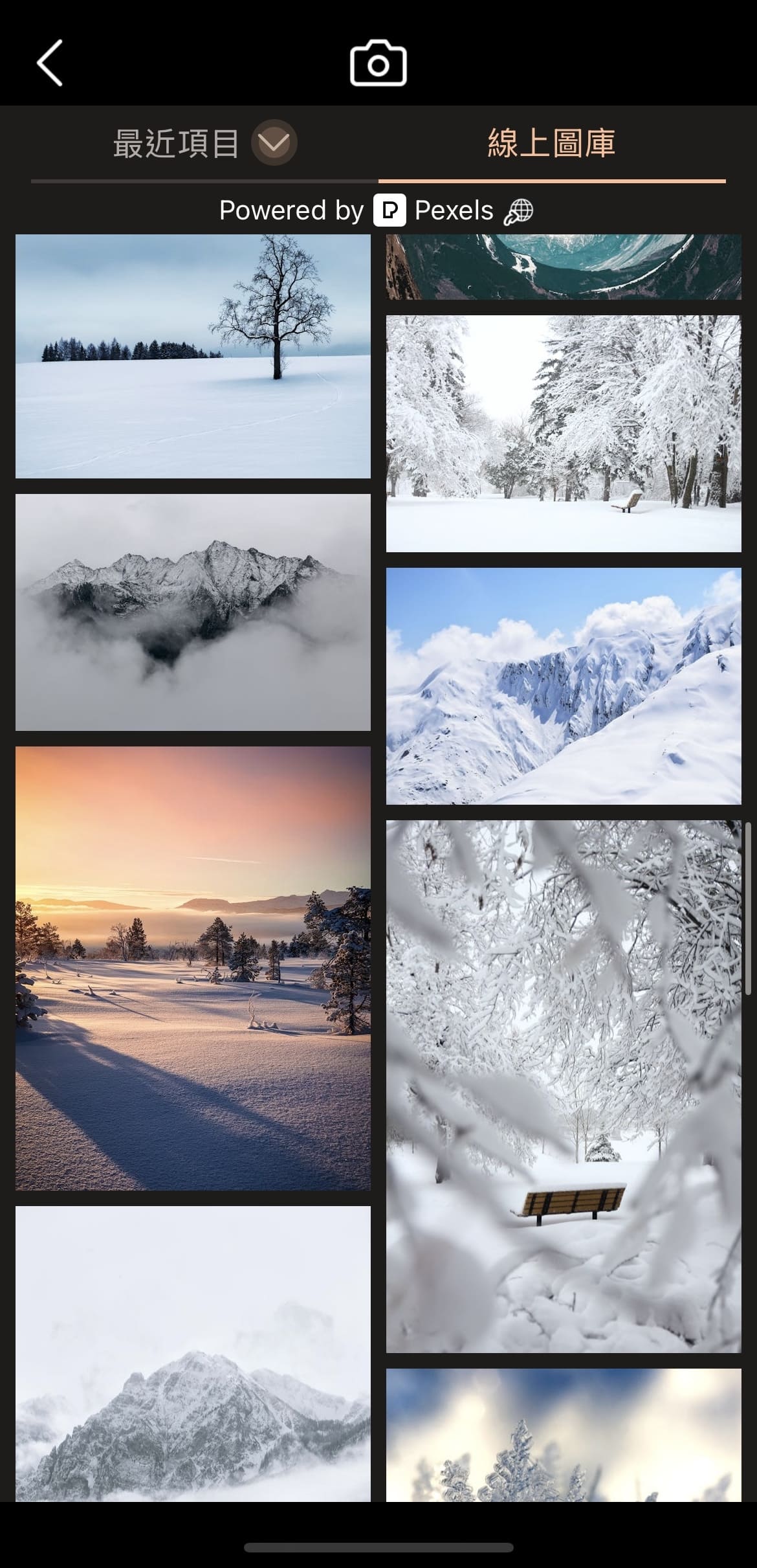 冬日圖案-背景素材