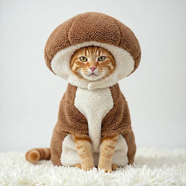 キノコ猫サンプル