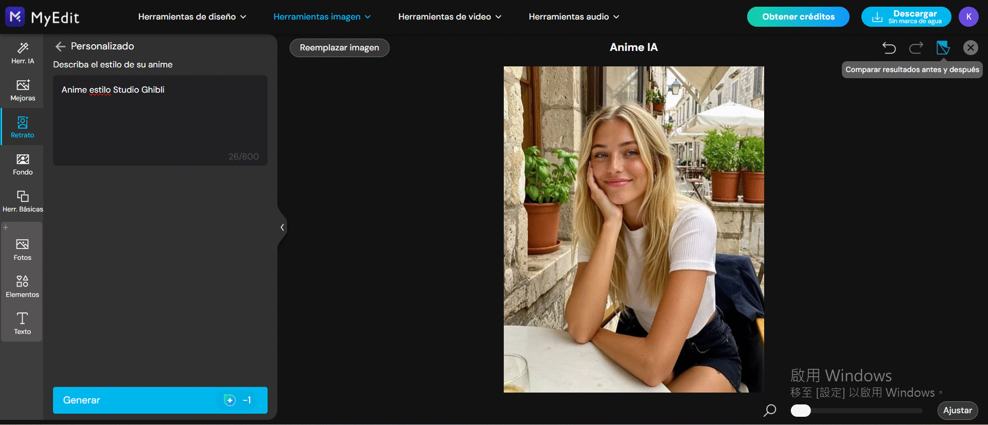 Crea una foto de perfil de anime online