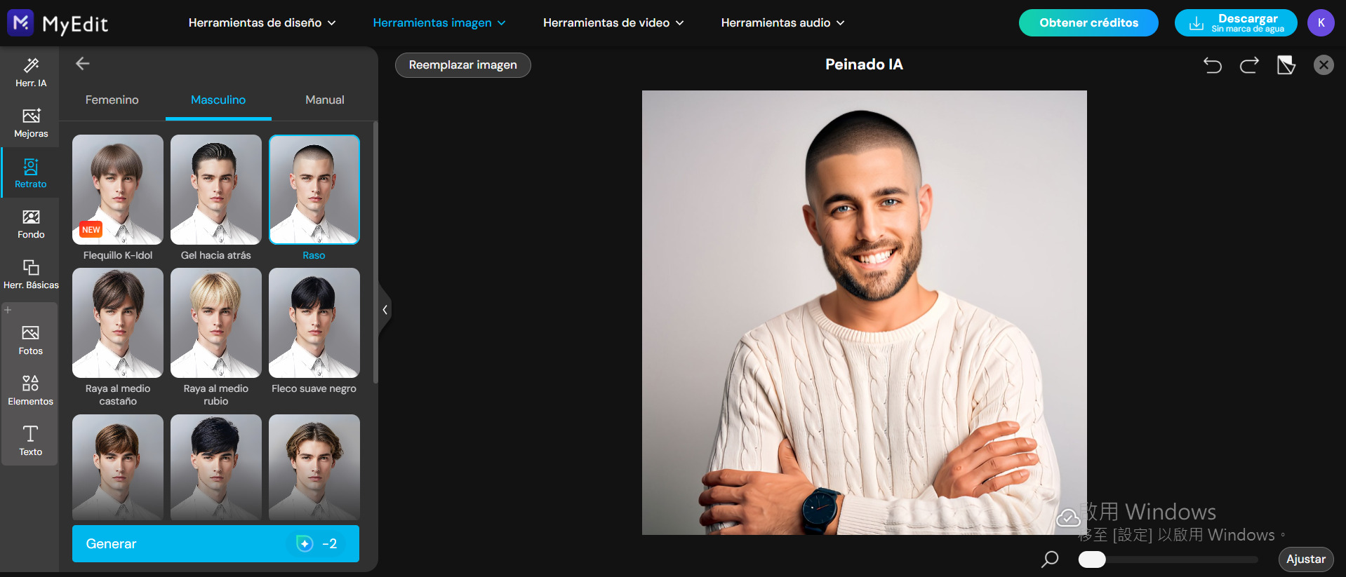 La mejor app para probar cortes de pelo