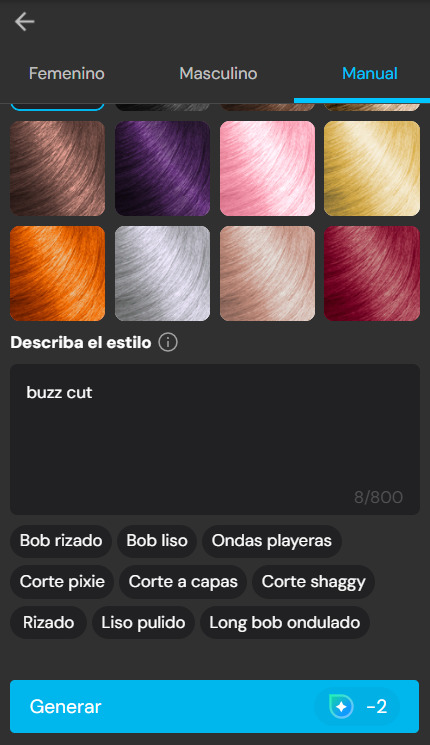 La mejor app para probar cortes de pelo