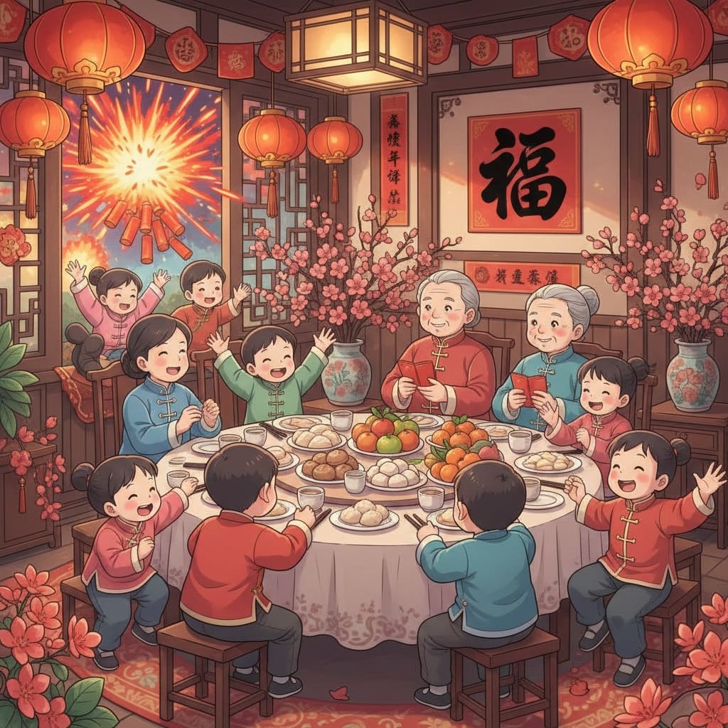 新年圖案生成範例