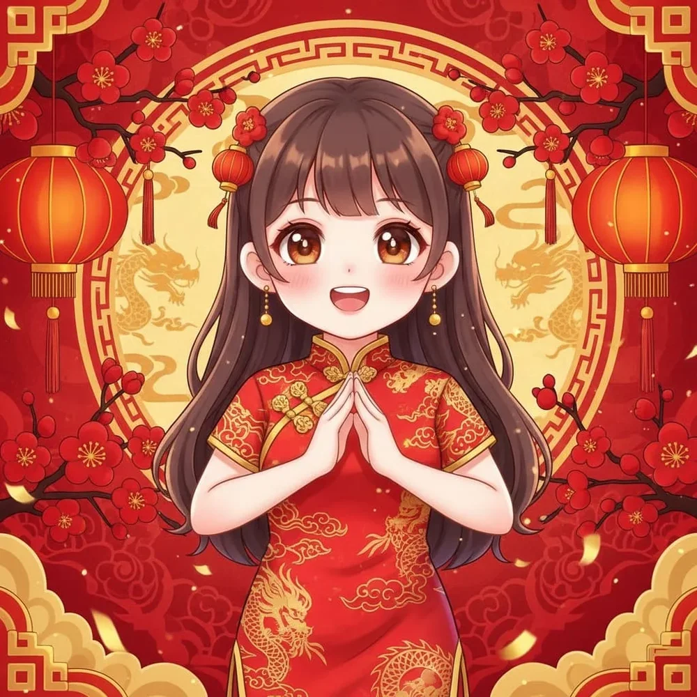 新年圖案生成範例