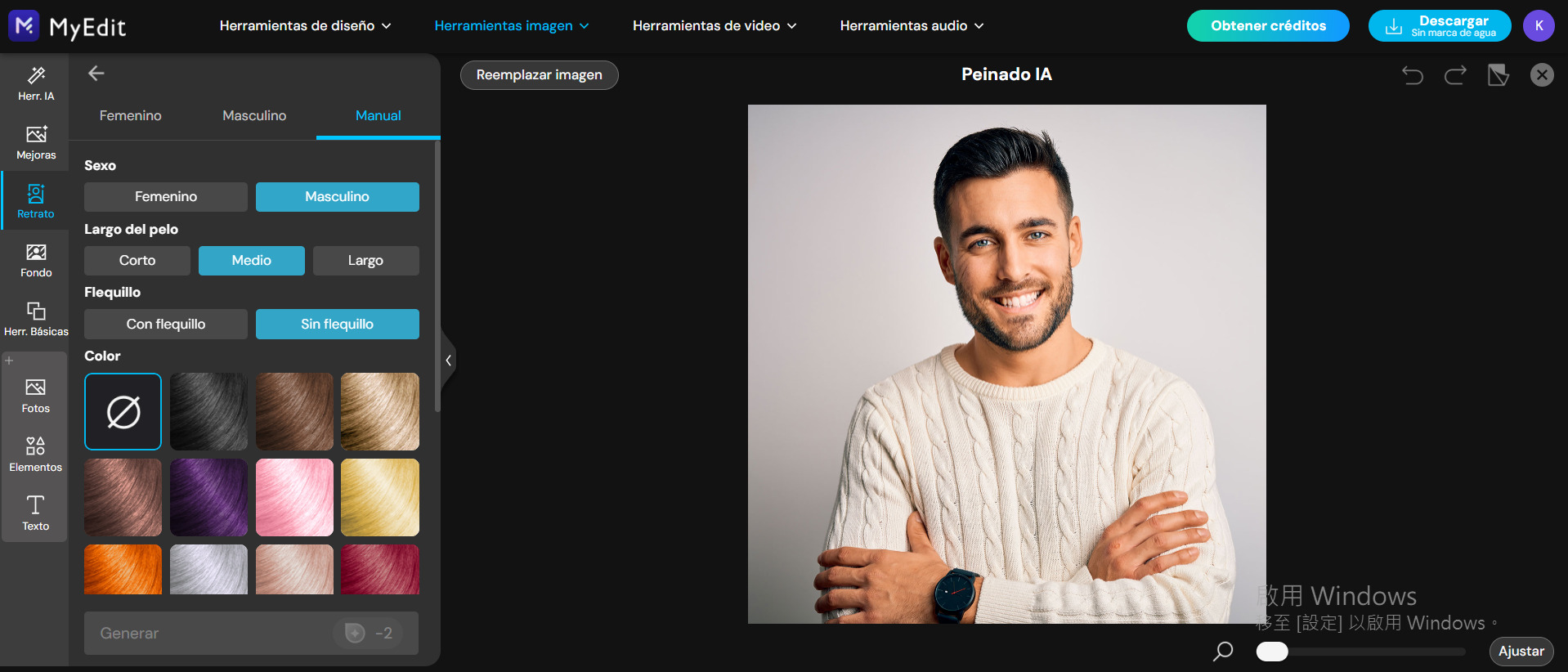 La mejor app para probar cortes de pelo