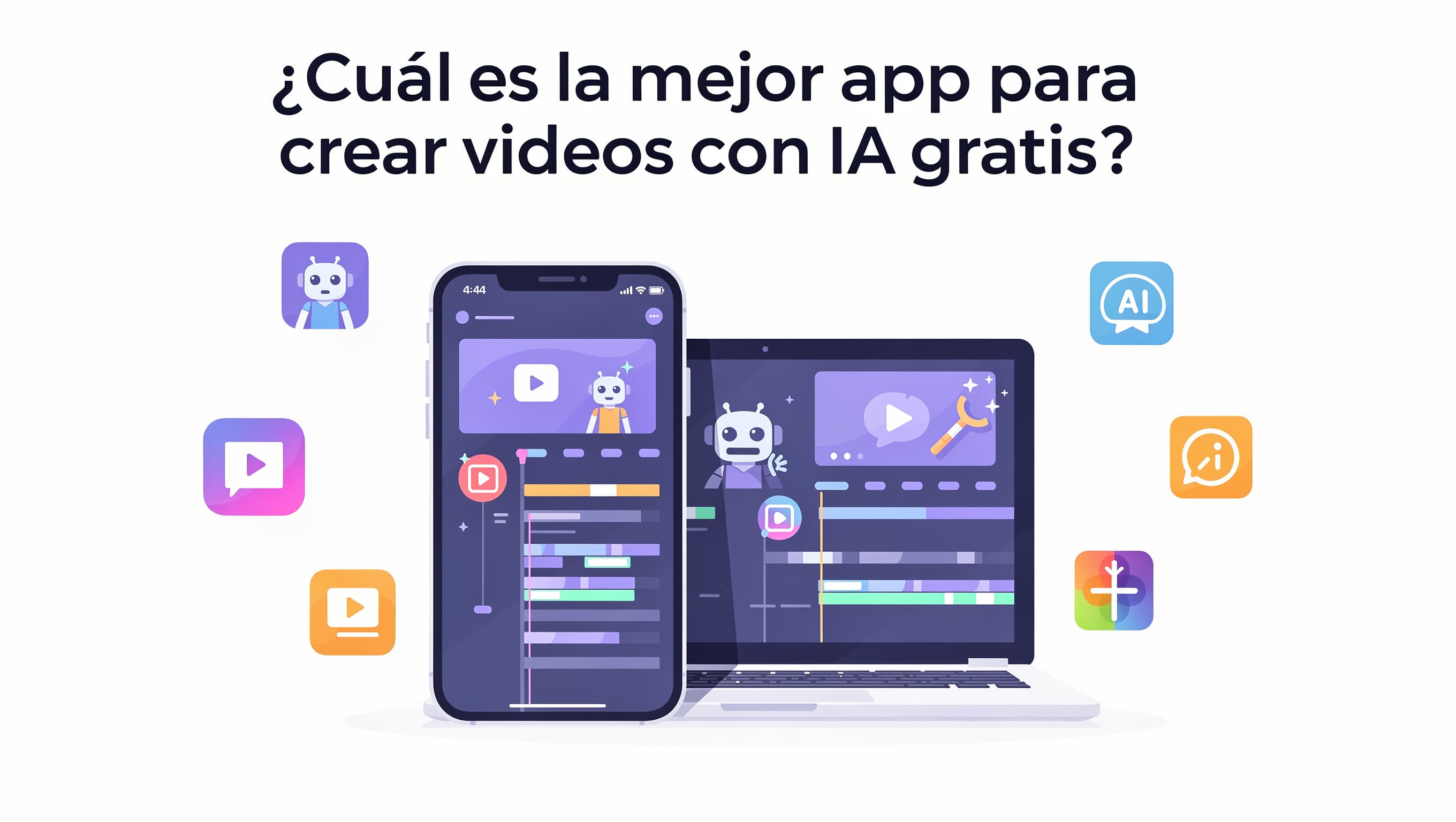 Mejores IA para crear videos gratis
