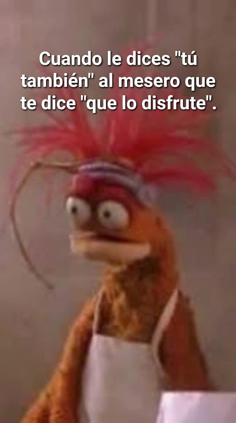 Meme de Pepe Langostino