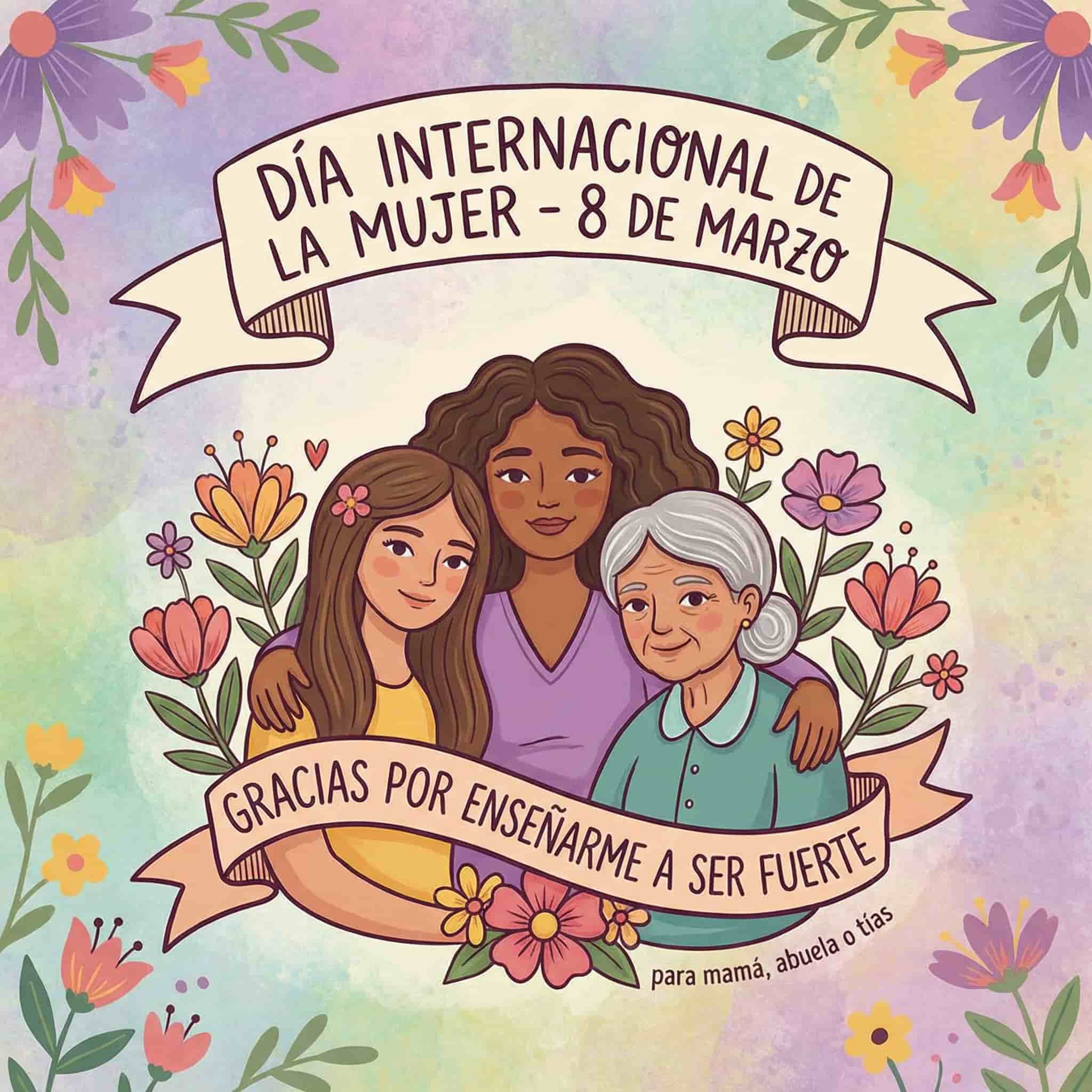 Mensajes para mamá, abuela o tías