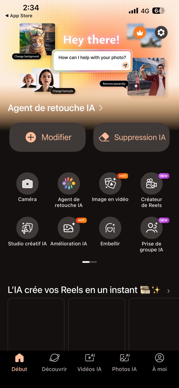 Etape 1 - Ajouter un filtre sur une photo