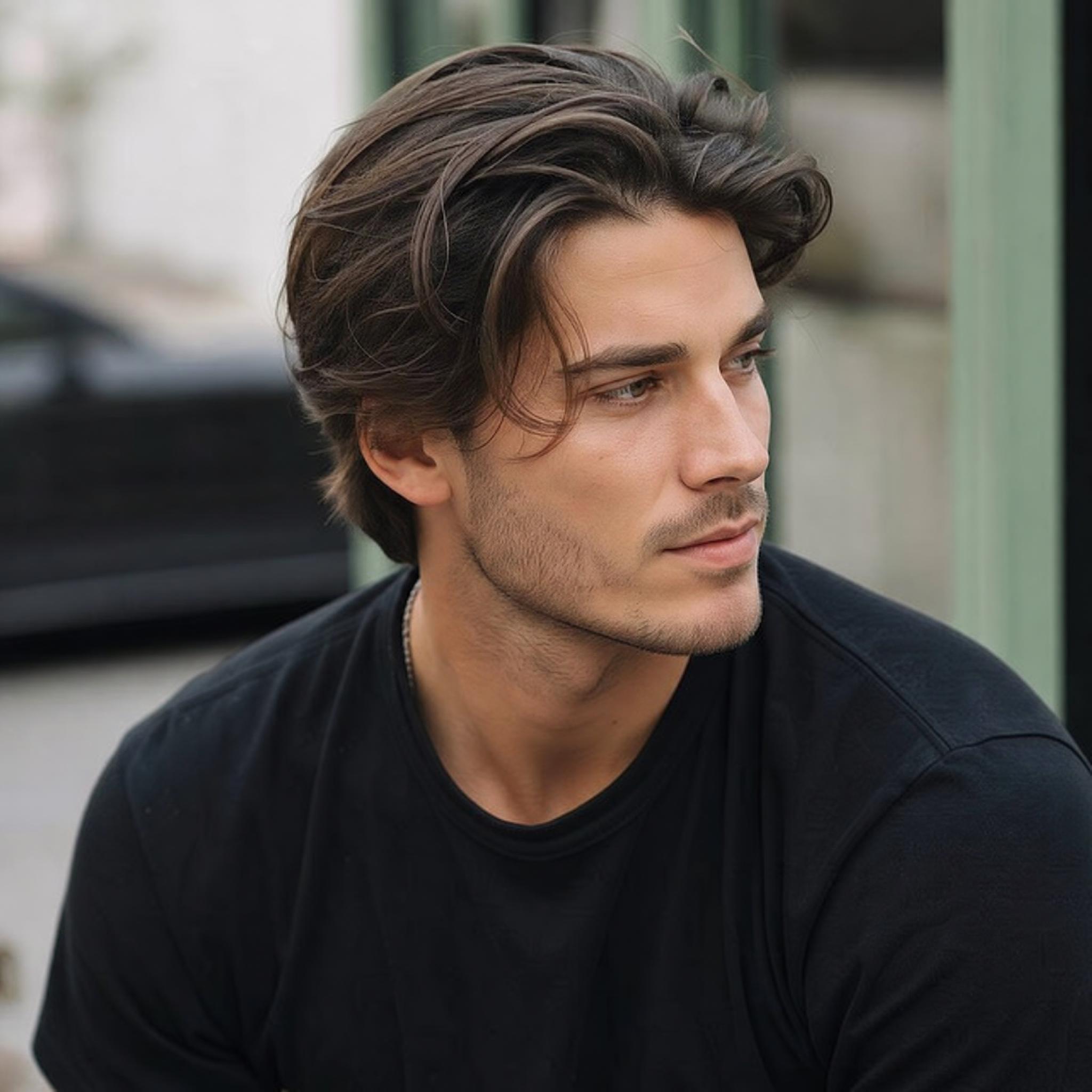 Mid-Length Flow Haircut for Men