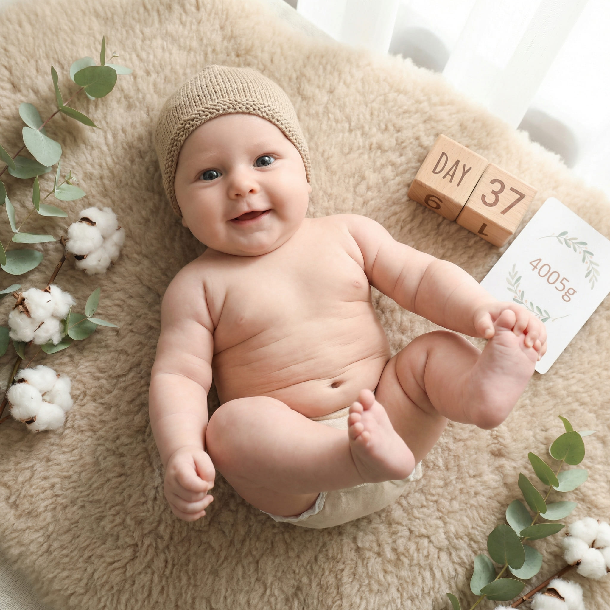 Baby Milestone Photograph