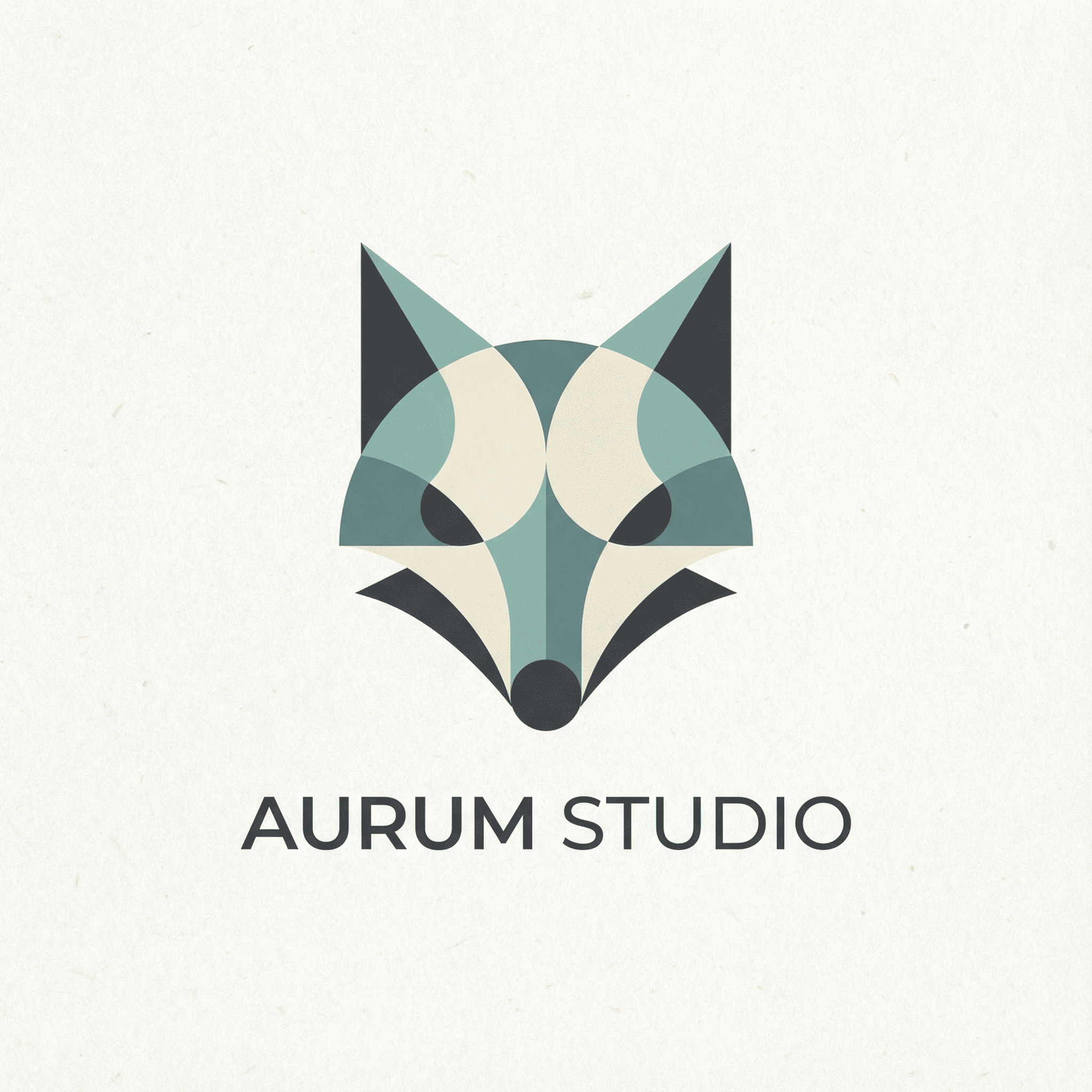 Minimal detail modern mascot logo AI-generated design