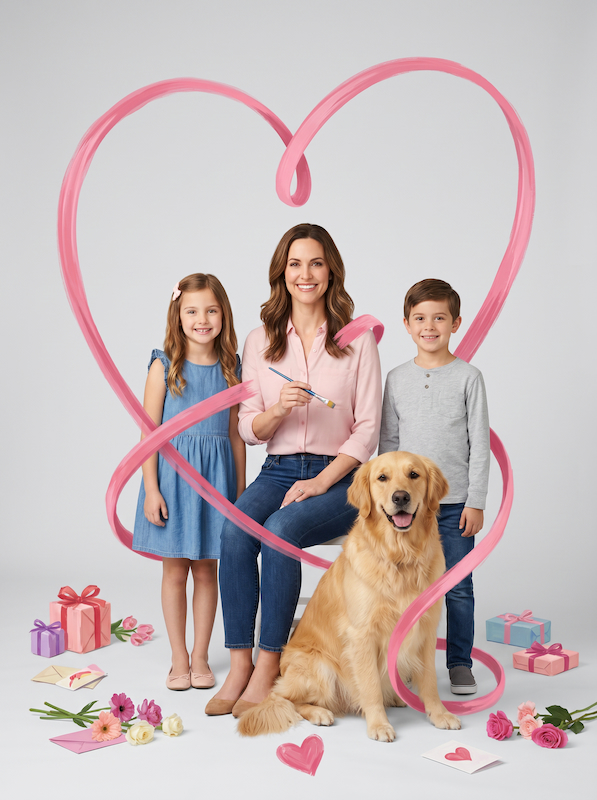 Mother's Day photoshoot