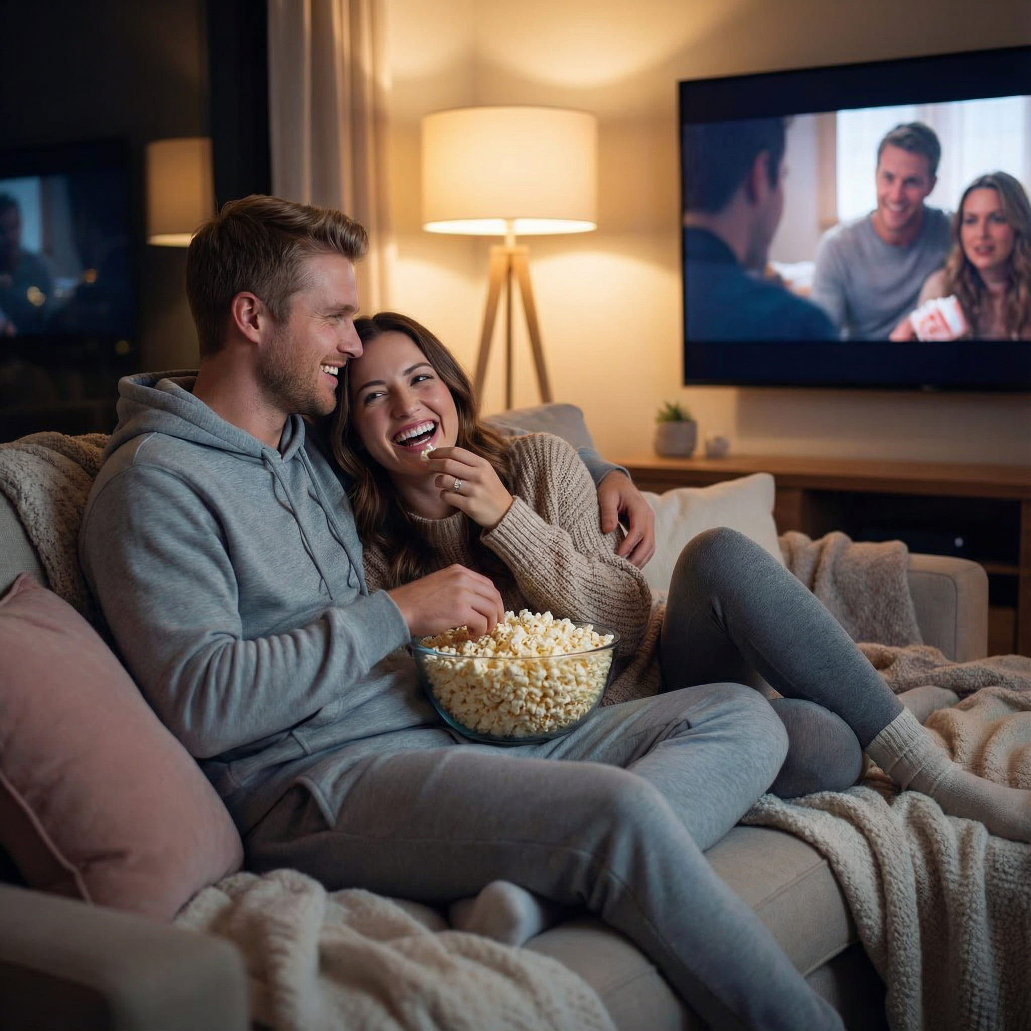 Generated AI Couple Portrait After