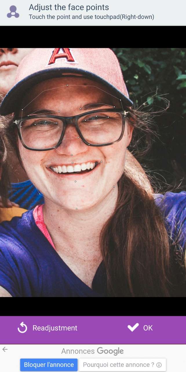 con cambio de rostro