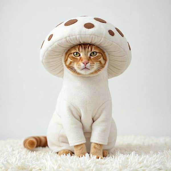 キノコ猫サンプル