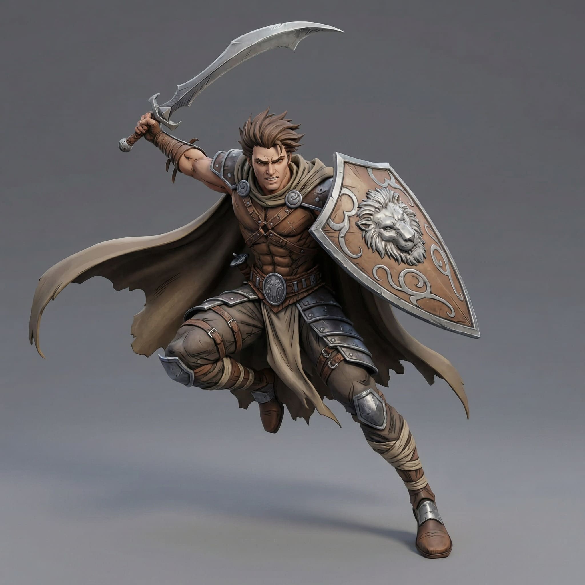 Static 3D model from sketch