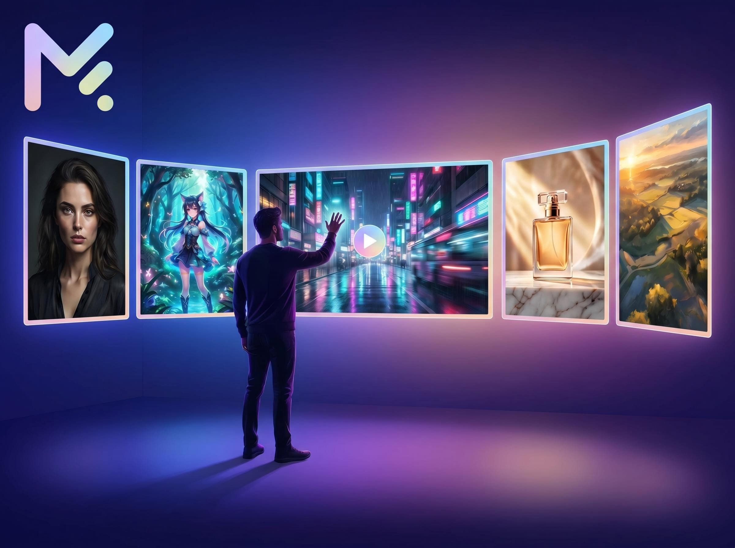 MyEdit creative AI aggregator image and video generation