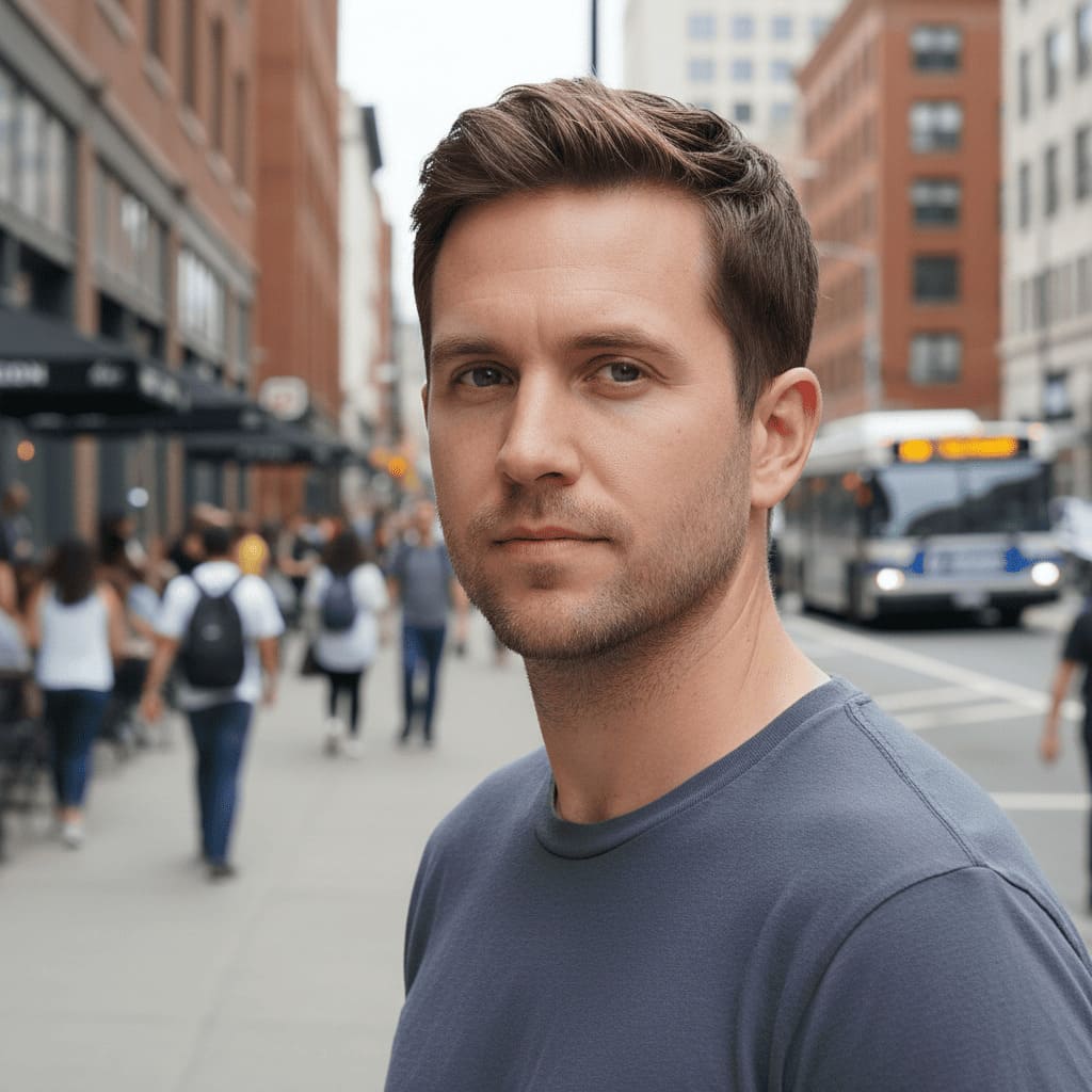 Photo de référence avant transformation IA