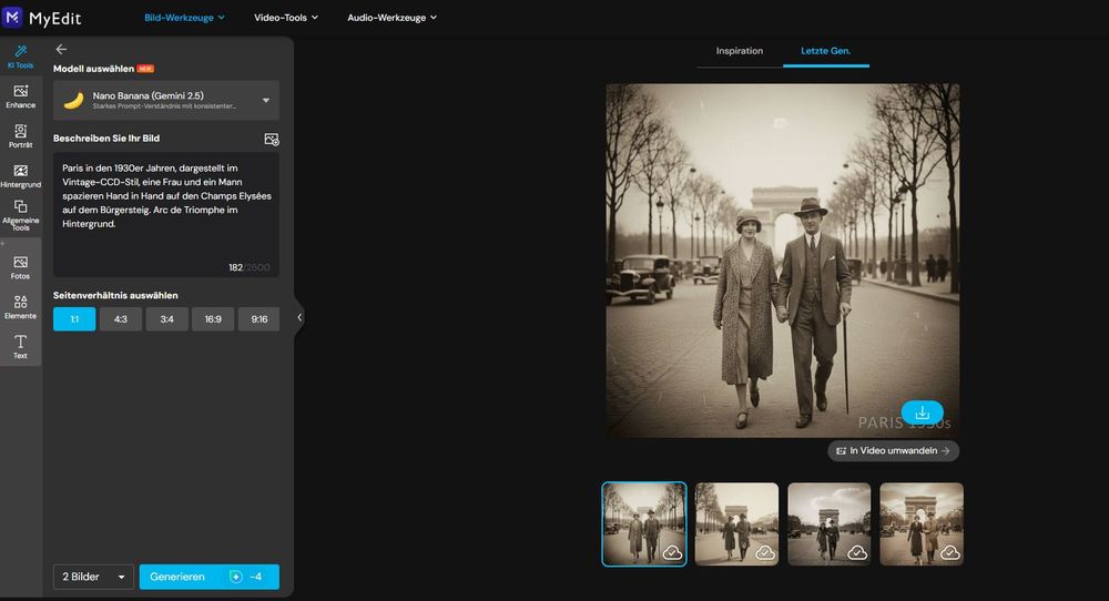 Mit Nano Banana erstelltes KI-Bild herunterladen